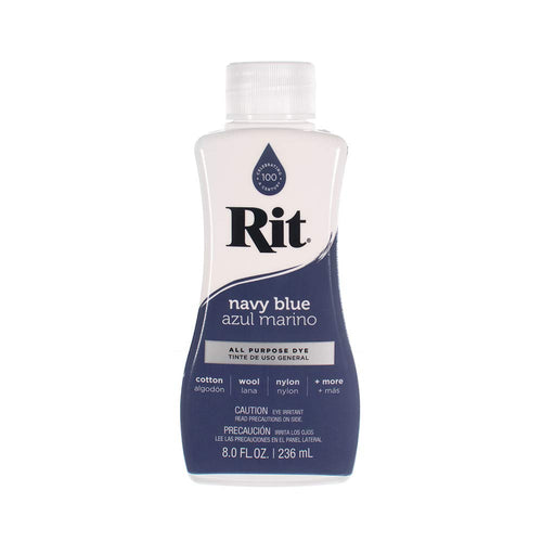 Rit Liquid Dye, Navy Blue, 8 oz