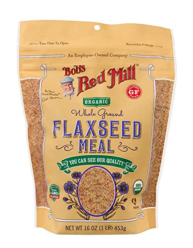 Bob's Red Mill Organic Brown Flaxseed Meal, 16 oz (Pack of 2)