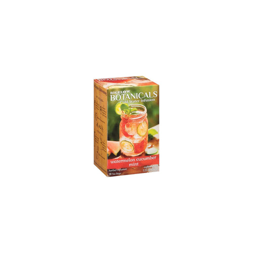 Bigelow Botanicals Cold Water Infusion Watermelon Cucumber Mint Tea, 18 Tea Bags