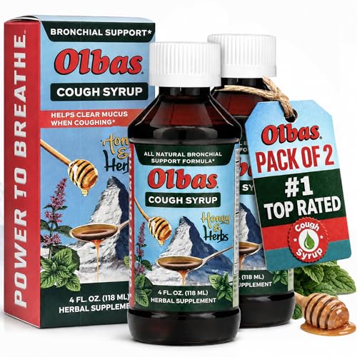 Olbas Cough Syrup, 4 fl oz (Pack of 2)