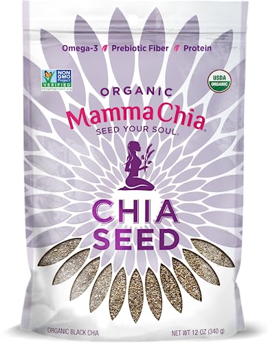 Mamma Chia Organic Black Chia Seeds, 12 oz