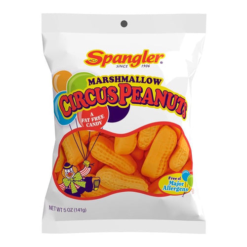Marshmallow Circus Peanuts Candy, 5 oz
