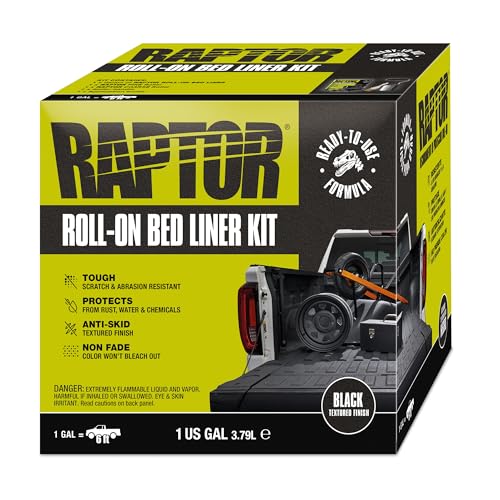 Raptor Roll-On Bed Liner Kit, 1 Gallon
