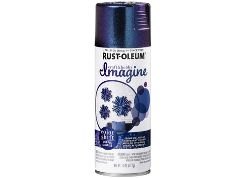 Rust-Oleum Imagine Craft & Hobby Color Shift Spray Paint, Purple Sunrise, 11 oz