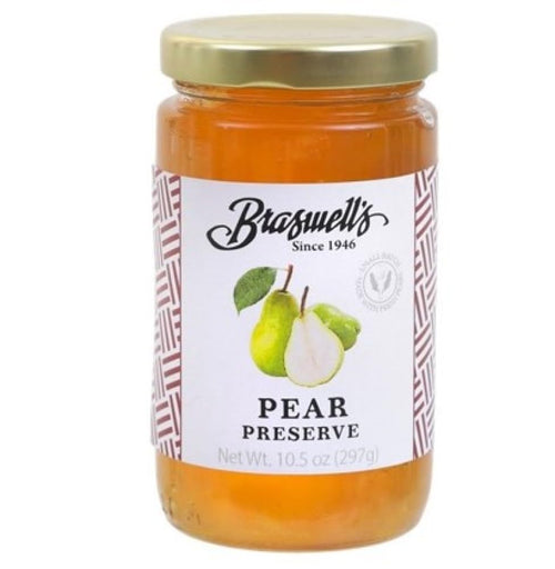 Braswell's Pear Preserves, 10.5 oz