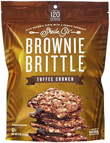 Sheila G's Brownie Brittle, Toffee Crunch, 5 oz