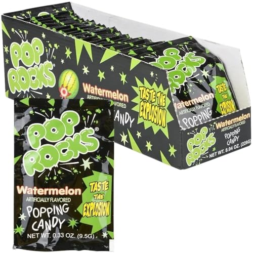 Pop Rocks Watermelon Popping Candy (24 Count)