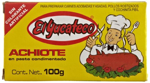 El Yucateco Achiote Paste, 3.5 oz