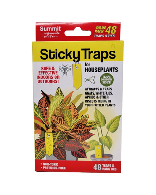 Summit Chemical Sticky Traps Insect Traps, 48 Count
