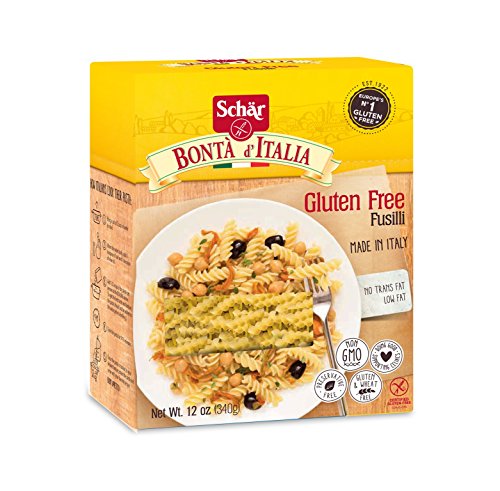 Schär Gluten-Free Monta d'Italia Classic Fusilli Pasta, 12 oz (Pack of 5)