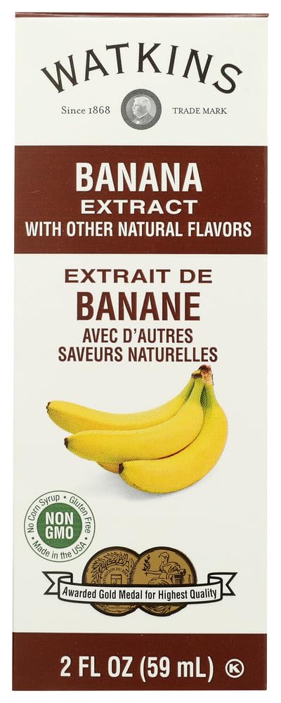 Watkins Imitation Banana Extract, 2 oz (Pack of 3)