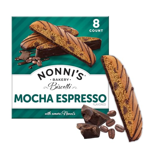Nonni's Mocha Espresso Biscotti, 8 Count