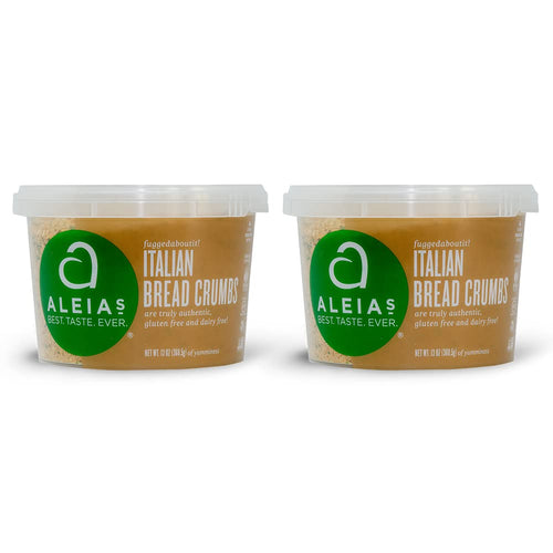 Aleia's Gluten-Free Italian Bread Crumbs, 13 oz (Pack of 2)