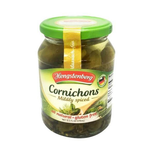 Hengstenberg Cornichons, 12.5 oz