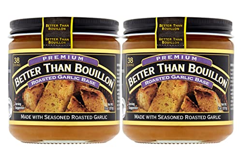 Better Than Bouillon Roasted Garlic Base, 8 oz (Pack of 2)