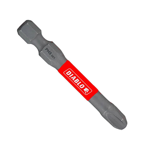 Diablo Phillips Drive Bits for Impact Drivers, PH3, 2 Inch (Pack of 5)