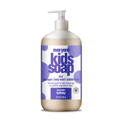 Everyone 3-in-1 Kids Soap, Lavender Lullaby, 32 oz