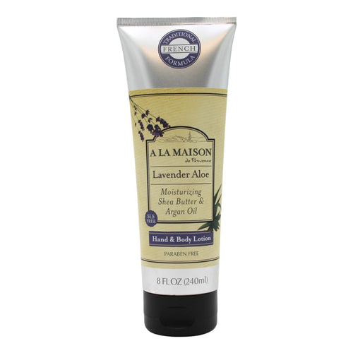 A La Maison Oat Milk Hand & Body Lotion, Lavender Aloe, 8 fl oz (Pack of 2)