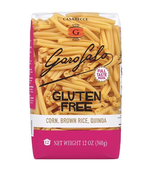 Garofalo Gluten-Free Casarecce Pasta, Bronze-Drawn (Pack of 2)