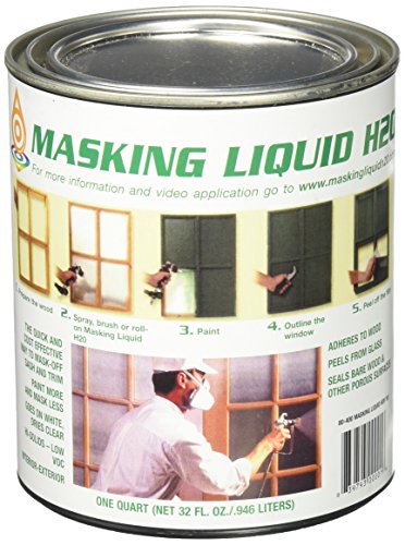 Associated Paint H2O Masking Liquid, Clear, 1 Quart