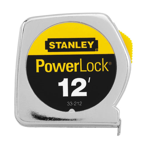 Stanley PowerLock Tape Measure, 12 ft