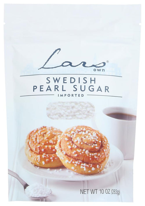 Lars' Own Swedish Pearl Sugar, 10 oz (Pack of 6)