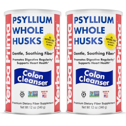 Yerba Prima Psyllium Husk, 12 oz (Pack of 2)