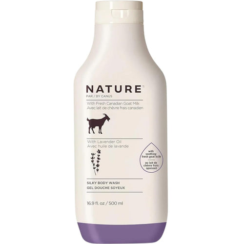 Nature Lavender Body Wash with Goat Milk, 16.9 fl oz
