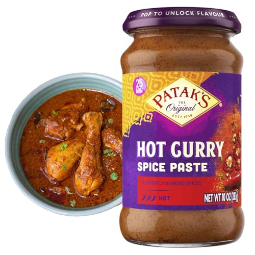 Patak's Hot Curry Spice Paste, 10 oz