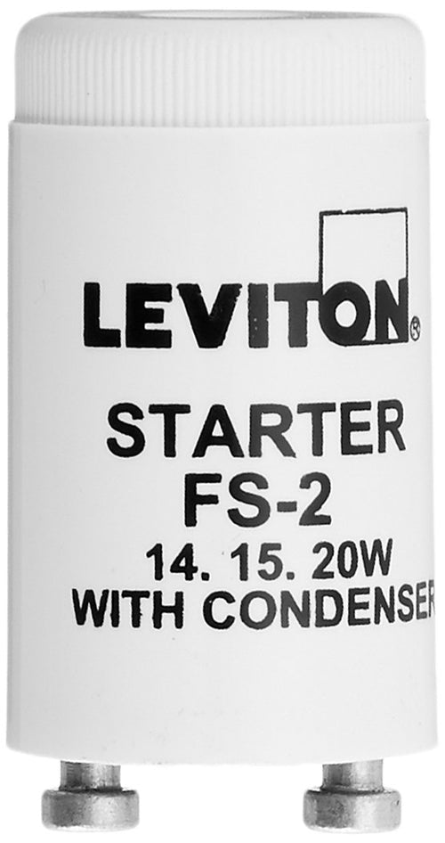 Leviton Fluorescent Lamp Starter, White
