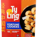 Ty Ling Fortune Cookies, 3.5 oz, 15 Individually Wrapped