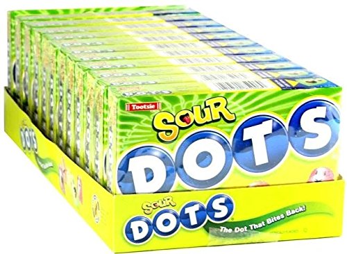 Sour Dots Candy Theater Box (Pack of 12)