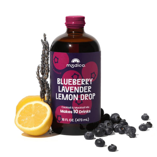 Modica Blueberry Lavender Lemon Drop Cocktail & Mocktail Mixer (10 Servings)