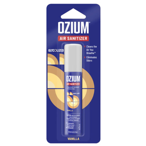 Ozium Air Sanitizer & Odor Eliminator, Vanilla, 0.8 oz