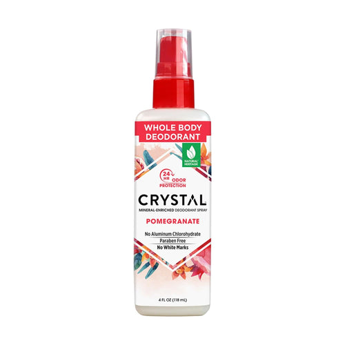 Crystal Essence Deodorant Spray, Pomegranate, 4 oz