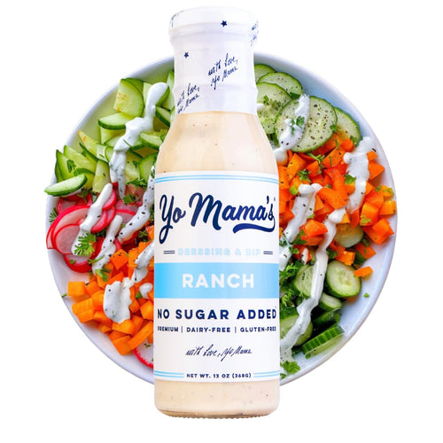 Yo Mama's Foods Keto Ranch Salad Dressing and Dip