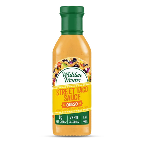 Walden Farms Street Taco Sauce, Queso Flavor, 12 oz