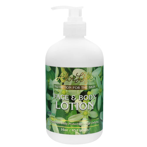 Aloe Life Face & Body Lotion, Grapefruit Scent, 16 oz