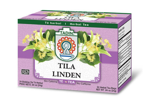Tadin Tila Linden Herbal Tea, 24 Count (Pack of 2)