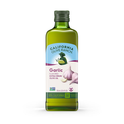 California Olive Ranch Garlic Flavored Extra Virgin Olive Oil, 750 mL