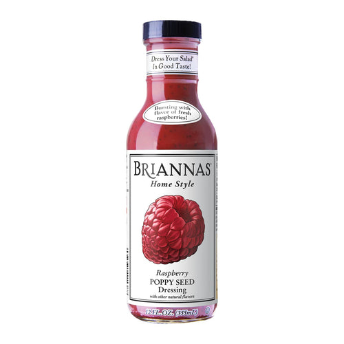 Brianna's Home Style Raspberry Poppy Seed Dressing, 355 ml