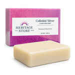 Heritage Store Colloidal Silver Soap Bar, 3.5 oz