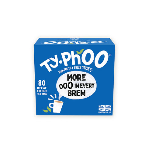 Typhoo Decaf Tea, 80 Teabags