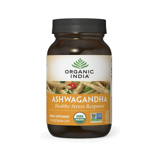 Organic India Ashwagandha Capsules, 90 Count