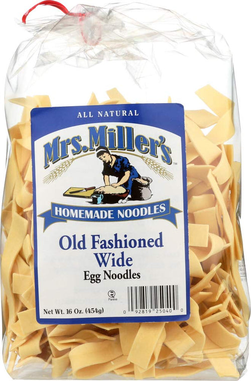 Mrs. Miller's Old Fashioned Wide Egg Noodles, 16 oz (Pack of 2)