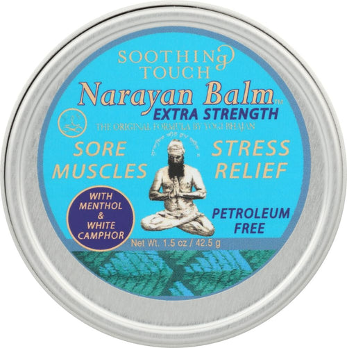 Narayan Soothing Touch Sore Extra Strength Muscle Balm, 1.5 oz Tin