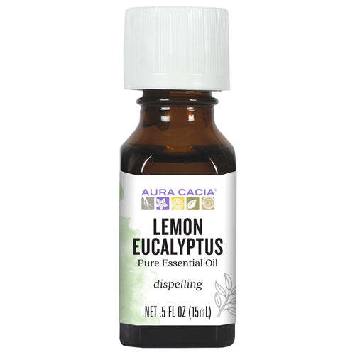 Aura Cacia Lemon Eucalyptus Essential Oil, 0.5 fl oz