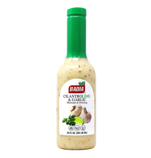 Badia Cilantro Lime and Garlic Marinade and Dressing, 20 fl oz