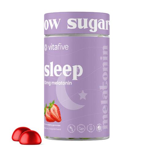 Vitafive Extra Strength Melatonin Gummies, 10 mg, 50 Count