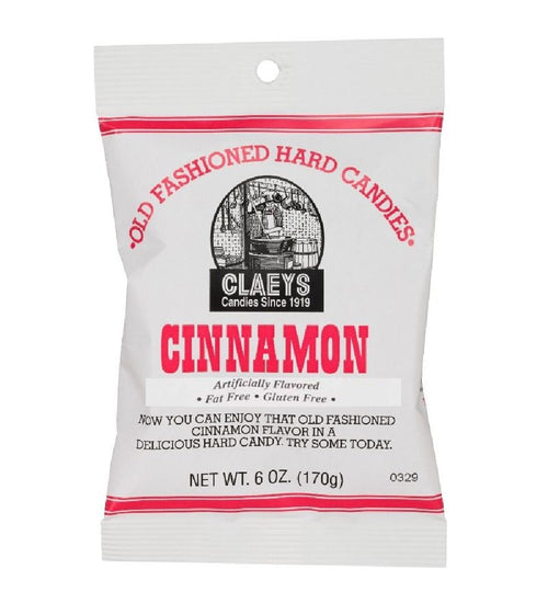 Claey's Cinnamon Hard Candy, 6 oz